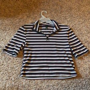 Wild fable striped crop top.